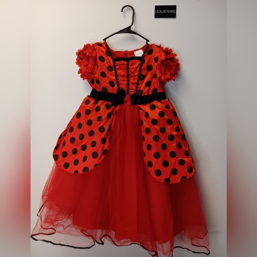 Lady Bug Halloween Costume Dress with Wings for Sale